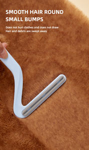 Sanga New Wholesale Low Prices Plastic Portable Cleaning Clothes Dog <b>Pet</b> Hair Remover <b>Brush</b> - Product Image 4