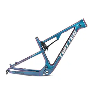 Cuadro <span class=keywords><strong>de</strong></span> Bicicleta <span class=keywords><strong>de</strong></span> Carbono <span class=keywords><strong>de</strong></span> China, OVERLORD, Cuadro <span class=keywords><strong>de</strong></span> Fibra <span class=keywords><strong>de</strong></span> Carbono para Bicicleta <span class=keywords><strong>de</strong></span> Montaña con Suspensión Completa, Alta Calidad, <span class=keywords><strong>Doble</strong></span> Suspensión, Cuadro <span class=keywords><strong>de</strong></span> Bicicleta <span class=keywords><strong>de</strong></span> Montaña <span class=keywords><strong>de</strong></span> 29 Pulgadas, OEM - Product Image 1