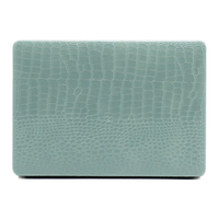 Étui pour ordinateur portable de luxe de haute qualité, 13,6 pouces, en cuir PU à motif crocodile, antichoc, à clapet, pour Mac Book Air 2022/2024/2025