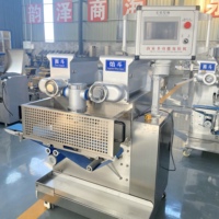 Ligne d'encrustage industrielle automatique multifonctionnelle pour la formage alimentaire et l'étalage de pâte à pain, haute capacité 20-120 pièces/min 2.5kw