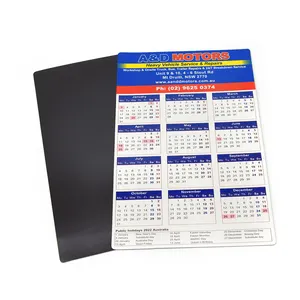 Top Quality Writingboard Magnetic Planner Sticker Soft Custom Printing Dry Erase Removable Calendar Fridge Magnet for Home