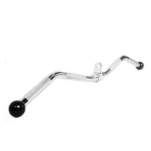 <span class=keywords><strong>Barra</strong></span> de Curl Giratoria Resistente Tellus de 74 cm, Acero, Empuñaduras de Goma Antideslizantes, <span class=keywords><strong>Barra</strong></span> de Bíceps Giratoria de 360 Grados de 28 Pulgadas, Máquina de Cable, Duradera - Product Image 1