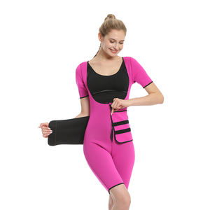 ชุดซาวน่าสำหรับผู้หญิง,ชุดกระชับสัดส่วนทำจากนีโอพรีนสำหรับลดน้ำหนักและลดเหงื่อ - Product Image 6
