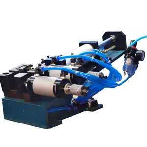 Semi-automatic pneumatic air cylinder wire cable peeling stripping machine wire stripper