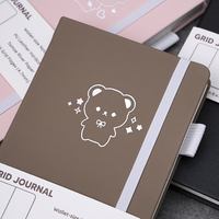 Carnet de notes Tomoe River Paper compatible avec les stylos plume, avec grille, journal personnalisé avec logo, format A5, planificateur