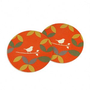 Promotional Factory Office Hotel Cardboard Water Super Absorbent Cup <b>Paper</b> Beer Coasters for Hotels - Product Image 1