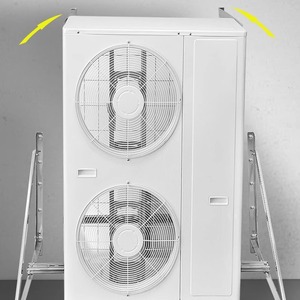 Soporte para Aire Acondicionado Topbull A210-3, Soporte Universal de Acero Inoxidable para Unidad Central - Product Image 2