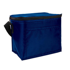 Venta al por mayor ecológico aislado reutilizable entrega de comestibles bolsa de refrigeración de almuerzo aislado bolsas de refrigeración de hielo con compartimento - Product Image 2