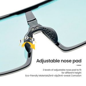 New Arrival Sports Sunglasses <strong>Cycling</strong> Running Glasses Large Photochromic Lens Silicone PC Frame Outdoor Sport Goggles Custom - Product Image 6