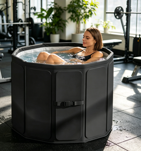 Athletes Portable Recovery Ice Water <b>Bath</b> PVC <b>Inflatable</b> Ice <b>Bath</b> Tub For Adults Portable Ice <b>Bath</b> - Product Image 1