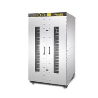 SUNMAX 24-laags fruit- en groentedroger, commerciële voedseldroger, 600L grote capaciteit, 5850W, roestvrijstalen apparatuur