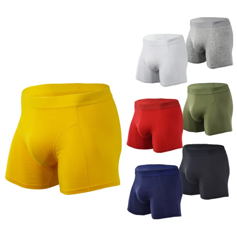 Neues Design Herren Unterwäsche Boxer Cotton, benutzer definierte Herren unterwäsche mit Logo