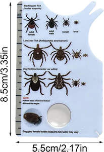 बिल्लियों कुत्तों के लिए स्मार्ट प्यारा टिकाऊ प्लास्टिक आवर्धक प्लेसी टिक कैचर वर्ष भर कीट नियंत्रण सहायक उपकरण - Product Image 4
