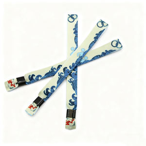 JXSSW1003 yeni stok varış dini etkinlikler için ücretsiz tasarım özel Logo Polyester süblimasyon bilekliği İnanç ilham tasarım - Product Image 3