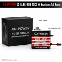 Servomoteur de queue brushless haute performance 20KG 12V étanche avec engrenages en acier inoxydable pour drone quadricoptère - Vente en gros XQ-POWER XQ-BLS8120H