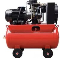7.5kw 10HP Ahorro de energía VSD Compresor de tornillo 34CFM 120/150PSI 380V Ruedas 2 en 1 Tornillo Compresor de aire Proveedor