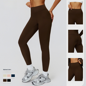 Leggings de Yoga con Forro Polar y Logotipo Personalizado, Pantalones Cálidos de Cintura Alta para <span class=keywords><strong>Mujer</strong></span>, Pantalones Ajustados para Correr, <span class=keywords><strong>Senderismo</strong></span> y Fitness al Aire Libre en Invierno - Product Image 2
