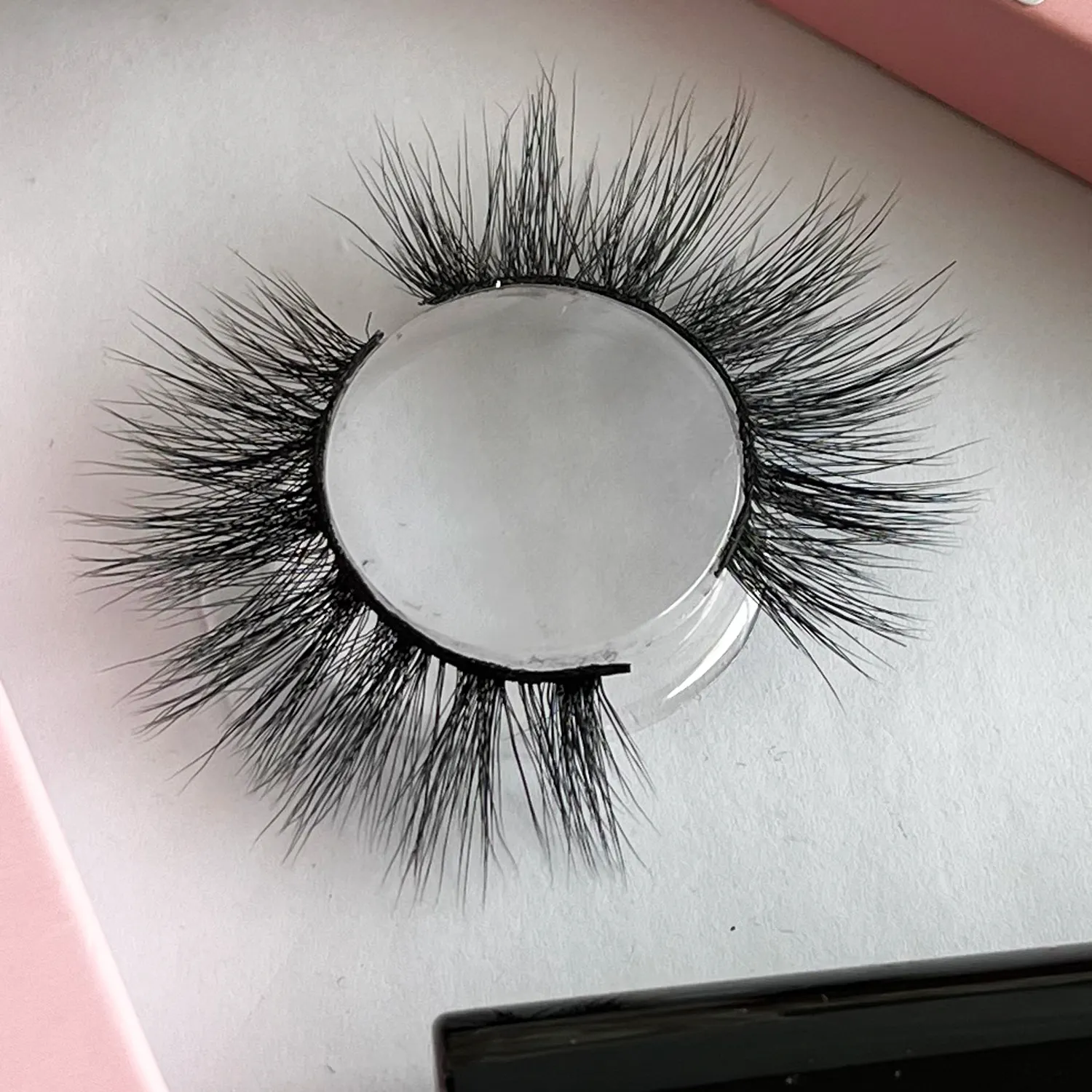 Boîte de faux cils 3d en vison pour les yeux, accessoires de maquillage pour les yeux, personnalisés, emballage, produit cosmétique