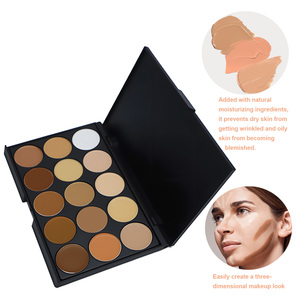 Hàng mới 15 màu sắc nhãn hiệu riêng kem che khuyết điểm Palette chuyên nghiệp mỹ phẩm trang điểm che khuyết điểm không thấm nước - Product Image 6