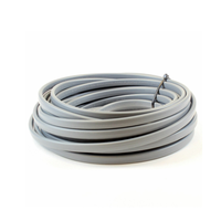 6242Y 6243Y BVVB 1,5 MM 2,5 MM 4MM 6MM Alambre de cobre plano Aislamiento de PVC y funda Cable doble y de tierra para cableado eléctrico.