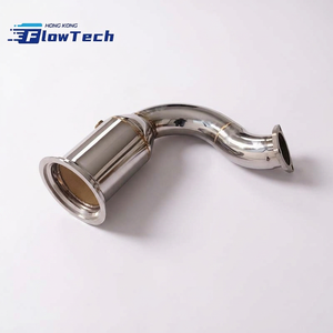 Tuyau d'échappement en acier inoxydable 304 de haute qualité pour Porsche Cayenne E3 9YA 3.0T V6, haut débit, montage direct, Euro 5, 200 cellules - Product Image 2