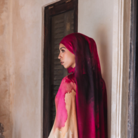 Nouveau Hijab Long en Modal Imprimé Tendance Musulmane 2026 – Léger, Respirant et Doux au Toucher