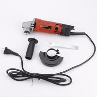 Polisseuse électrique à brancher pour l'Asie du Sud-Est, moteur à balais pour le ponçage des métaux, garantie 6 mois, meuleuse d'angle compacte portative pour usage domestique