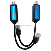 Convertisseur de câble coaxial pour extension vidéo de caméra IP passive 8MP 4K 1CH longue portée pour un accès facile au moniteur