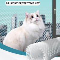 Maille de clôture de jardin pour la maison, pour balcon, pour animaux de compagnie, filet anti-chute pour fenêtre, grille en plastique pour escalier, filet de protection contre les chutes pour enfants