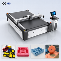 Plotter de Corte CNC de Cama Plana YS con Certificación CE, Máquina de Corte con Cuchilla Oscilante para Esponja, Láminas de Espuma y Espuma EVA
