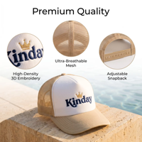 Casquette de camionneur unie, style simple, pliable, respirante, protectrice, multicolore, pour les vacances et les sorties, vente en gros