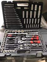 Ensemble d'outils à main professionnel 89 pièces Ensemble de douilles 1/2 et 1/4 "Ensemble de réparation de voiture