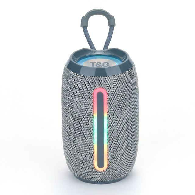 TG653 Portable Plastic Hanging Rope Outdoor for 5.3 Wireless Speaker LED Light 5W Output Waterproof Dustproof Lithium