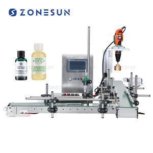 ZONESUN ZS-FAL90S для офиса <span class=keywords><strong>L</strong></span> конфигурации автоматическая машина небольшей бутылки перистальтический насос жидкого продукция для заполнения, покрытия и станочная линия - Product Image 1