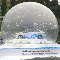 Tunnel Factory Directly Igloo Transparent Inflatable Tunnel Clear Dome Inflatable Bubble Tent Pvc Igloo Camping Tent