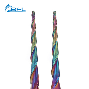 BFL karbür hassas 2 flüt konik bilyalı burun <span class=keywords><strong>End</strong></span> Mill araçları - Product Image 3
