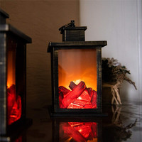 Lampe LED en forme de feu, avec effet de flamme, luminaire décoratif d'intérieur