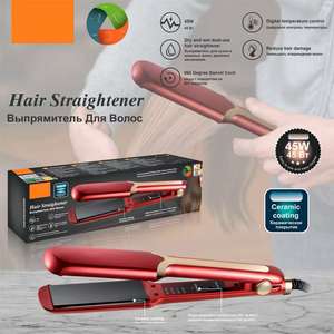 เครื่องหนีบผมเคลือบเซรามิกแบบพกพา พร้อมจอ LED ฟังก์ชั่นใช้งานได้ทั้ง<span class=keywords><strong>ผม</strong></span>เปียกและ<span class=keywords><strong>ผม</strong></span>แห้ง เหมาะสำหรับใช้ในรถบ้าน โรงแรม ใช้ไฟฟ้าแบบสเปน - Product Image 2