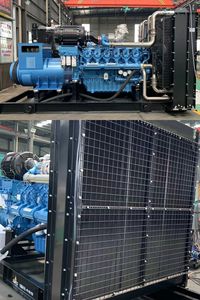 オープンフレーム型 電動始動 60Hz 周波数 600kw <span class=keywords><strong>700kw</strong></span> 濰柴ディーゼル発電機 - Product Image 5