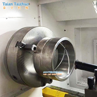 Torno de tornillo extrusor, fresadora giratoria CNC