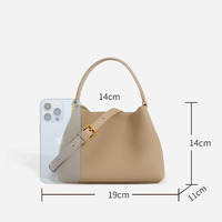 Nouvelle Collection : Sacs Fourre-Tout Personnalisés en Cuir Véritable Style Simple pour Femmes – Sacs à Main et Sacs à Bandoulière en Cuir Véritable pour Dames, avec Doublure en Polyester