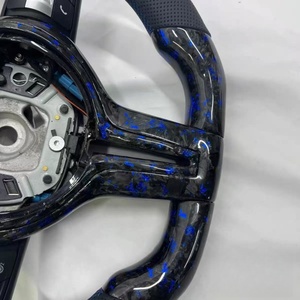 Volante de fibra de carbono con patrón especial adecuado para <span class=keywords><strong>BMW</strong></span> F22 F87 F06 F35 F80 F36 F30 F10 F20 F10 F32 F01 F02 F90 - Product Image 5