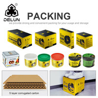 DELUN chine fournisseurs bon prix 4.5 pouces Type T27 bord rond ponçage polissage oxyde d'aluminium abrasif disque de meulage