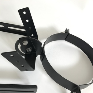 Soporte de pared externo para <span class=keywords><strong>tubo</strong></span> de <span class=keywords><strong>chimenea</strong></span>, abrazadera de pared larga y ajustable - Product Image 5