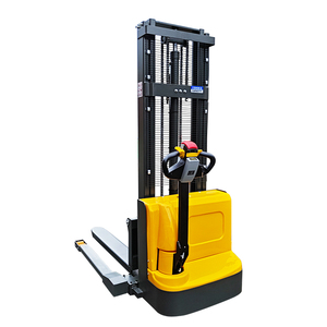 ストラドル脚電気油圧スタッカークレーンUSA EUR 1000kg 1500kgフル電気パレットリフターフォークリフトスタッカー - Product Image 3