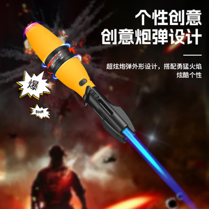 Encendedor de Antorcha de Dibujos Animados JOFI, Pistola de Spray Giratoria, Resistente al Viento, Rotación de 360 Grados, Recargable, Regalo para Fiestas - Product Image 4