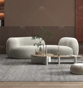 Tateyama-sofá seccional italiano, asiento de amor, diseño moderno de lujo, forma curva, muebles para sala de estar