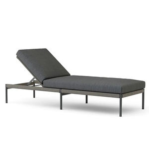 Patio extérieur meubles de <span class=keywords><strong>jardin</strong></span> <span class=keywords><strong>coussins</strong></span> confortables dossier réglable chaise longue en aluminium <span class=keywords><strong>piscine</strong></span> plage décontracté chaise longue - Product Image 3