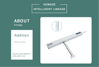 Ouvre-fenêtre intelligent Hongze C41HYT pour la décoration de la maison avec télécommande pour appartements - Garantie durable de 2 ans