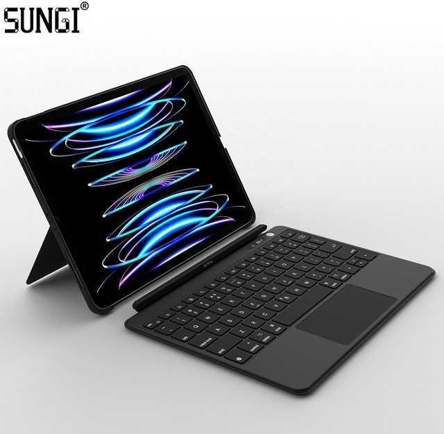 Magic Keyboard iPad Keyboard and case for iPad 10th Generation Super Magnetic Detachable Two-Piece Design Built-in Trackpad